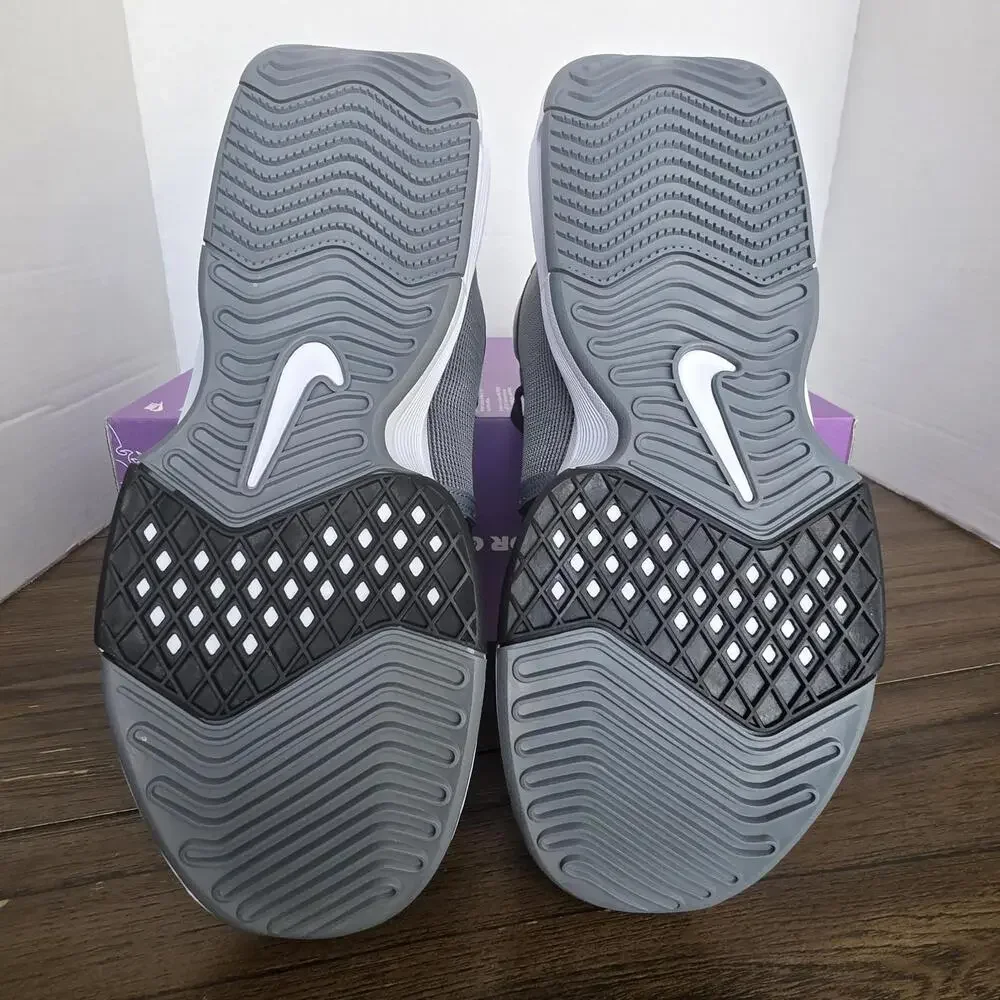 Nike LeBron Witness 8 Basketball Sneaker Gray Shoes FB2239-004 Men's Size 10